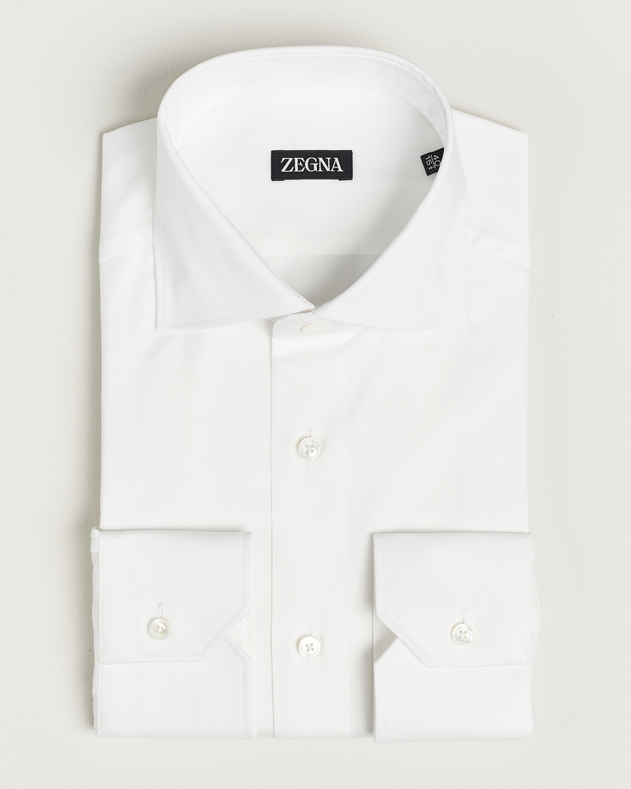 Herren | Hemden | Zegna | Slim Fit Dress Shirt White