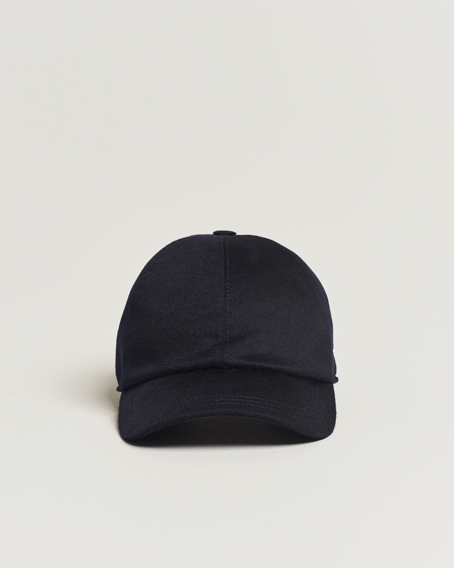 Herren | | Zegna | Cashmere Baseball Cap Navy