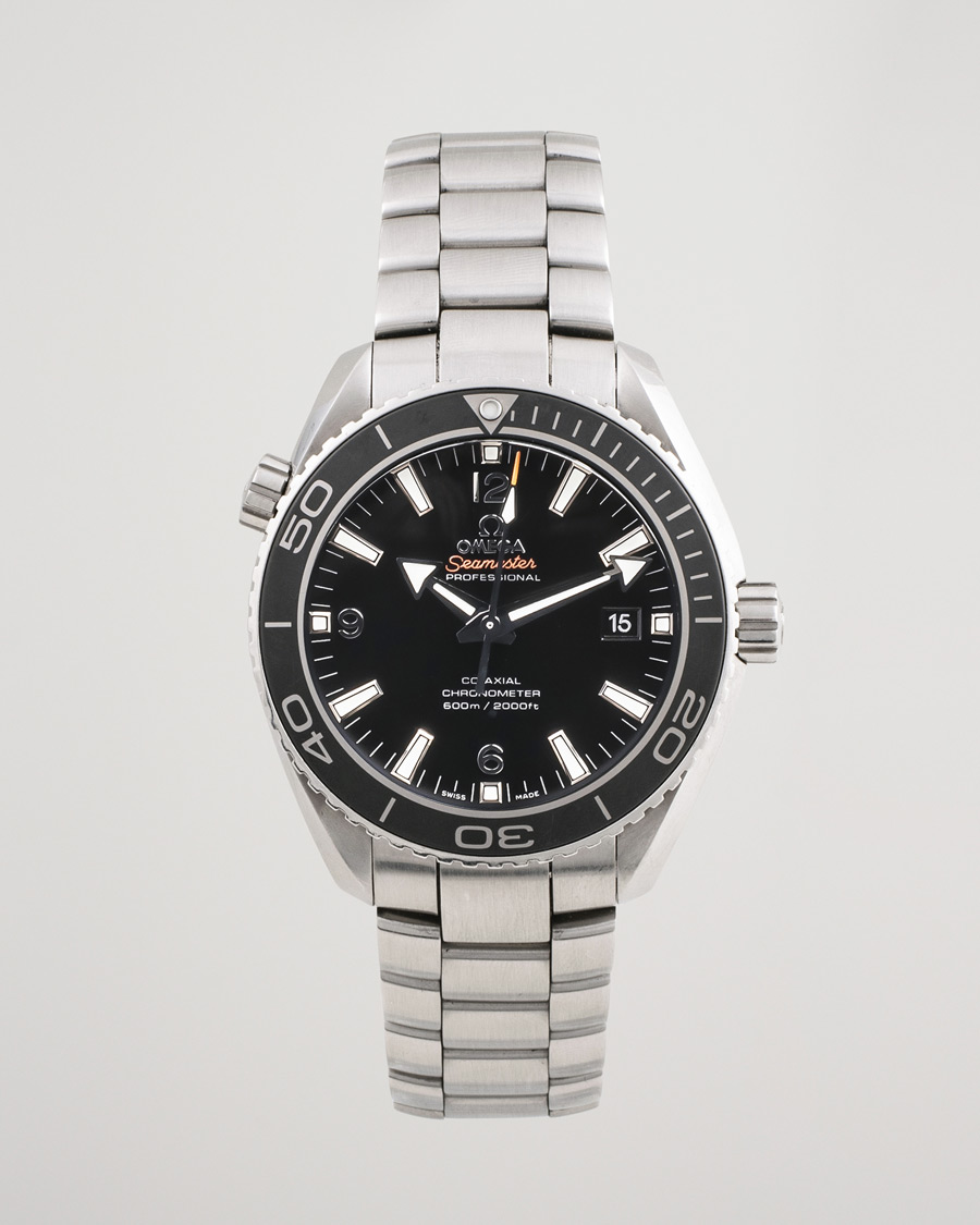 Herren | Omega Pre-Owned Seamaster Planet Ocean 232.30.46.21.01.001 Steel Black | Omega Pre-Owned | Seamaster Planet Ocean 232.30.46.21.01.001 Steel Black