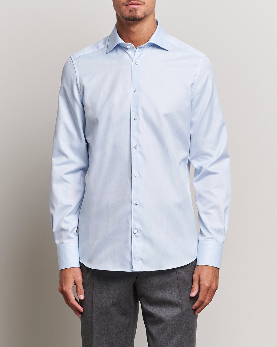 Herren |  | Stenströms | 1899 Slim Cotton Royal Oxford Shirt Blue