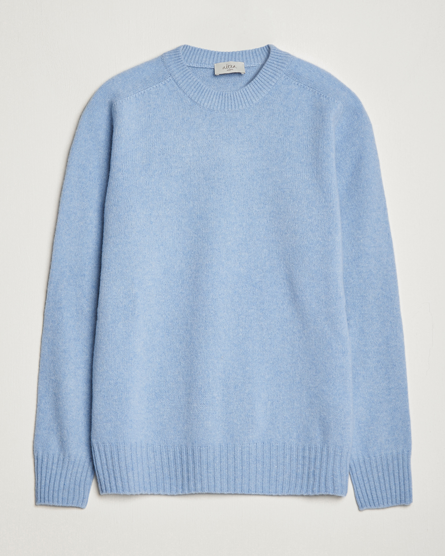 Ice blue cashmere sweater sale
