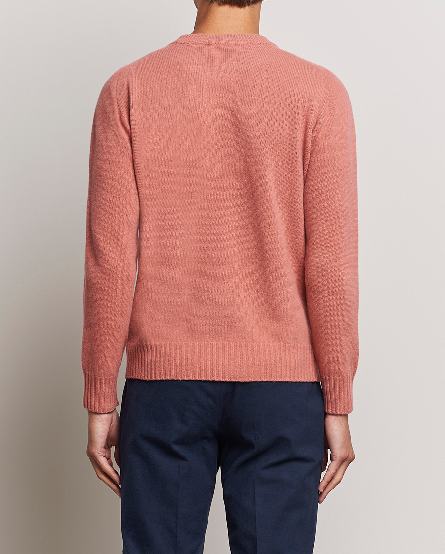 Herren | Pullover | Altea | Wool/Cashmere Crew Neck Pullover Rosa