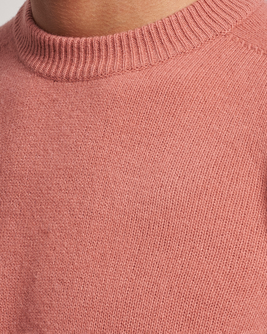 Herren | Pullover | Altea | Wool/Cashmere Crew Neck Pullover Rosa