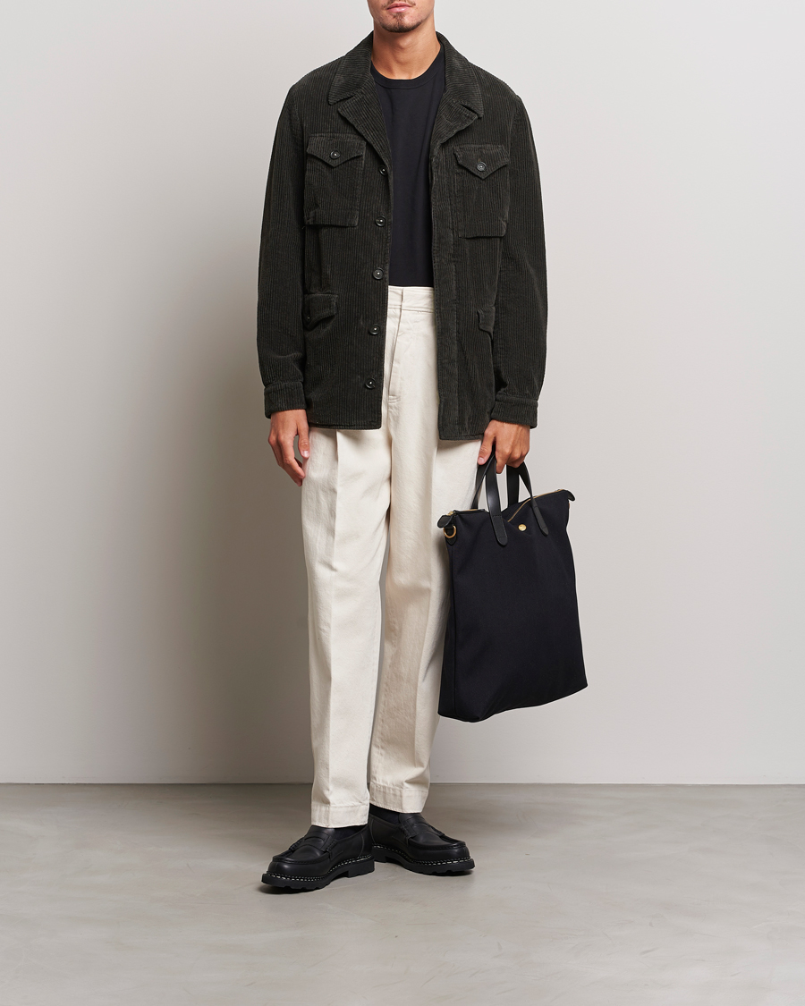 Herren | Jacken | Massimo Alba | Velvet Corduroy Field Jacket Carob