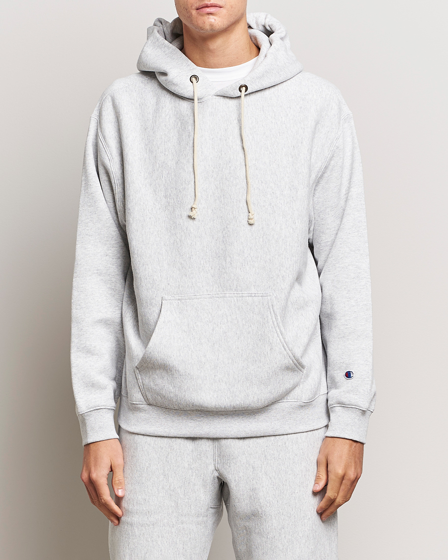 Herren | Champion | Champion | Reverse Weave Soft Fleece Hoodie Grey Melange