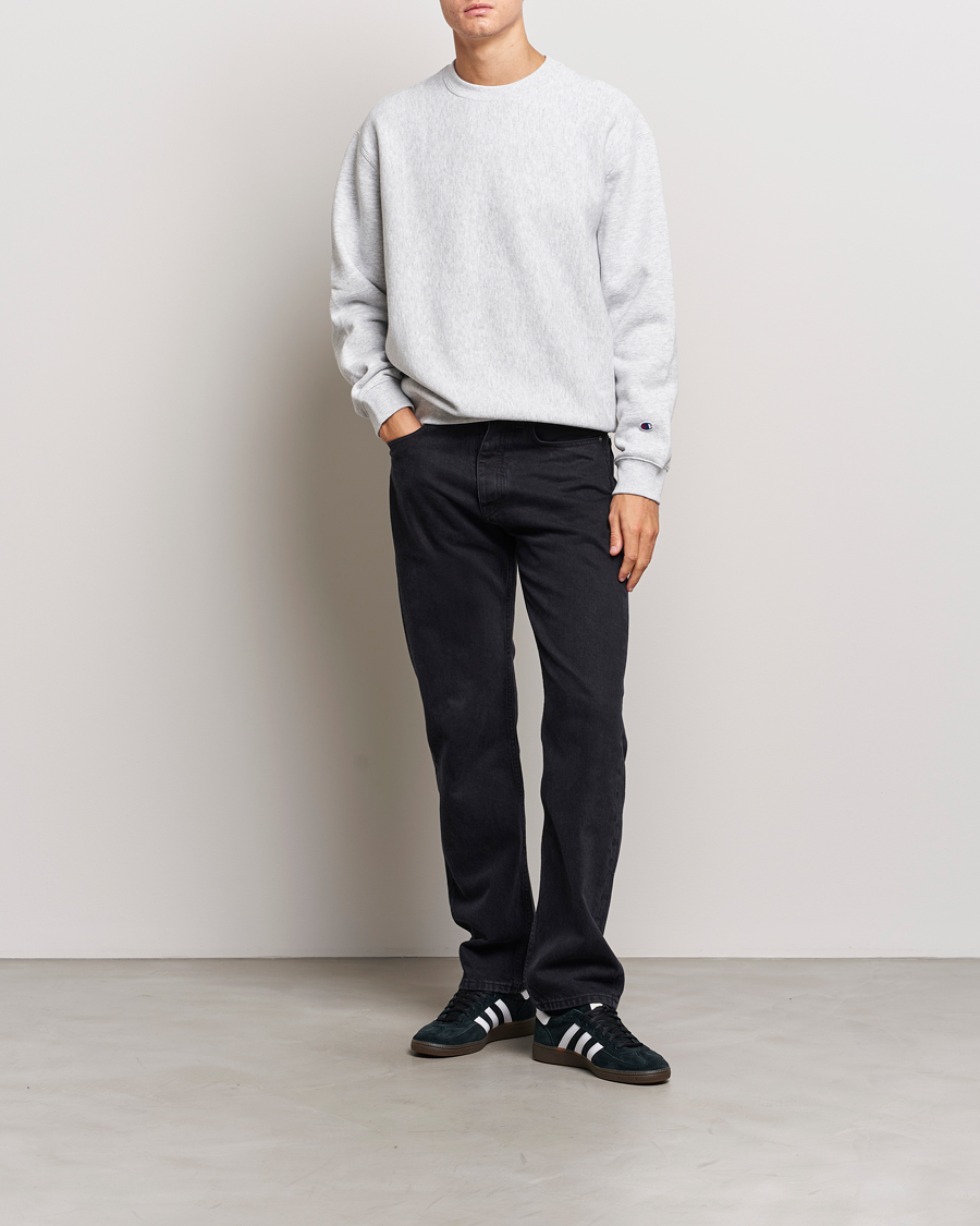 Herren | Pullover | Champion | Reverse Weave Soft Fleece Sweatshirt Grey Melange