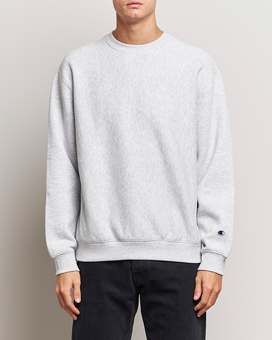 Herren |  | Champion | Reverse Weave Soft Fleece Sweatshirt Grey Melange