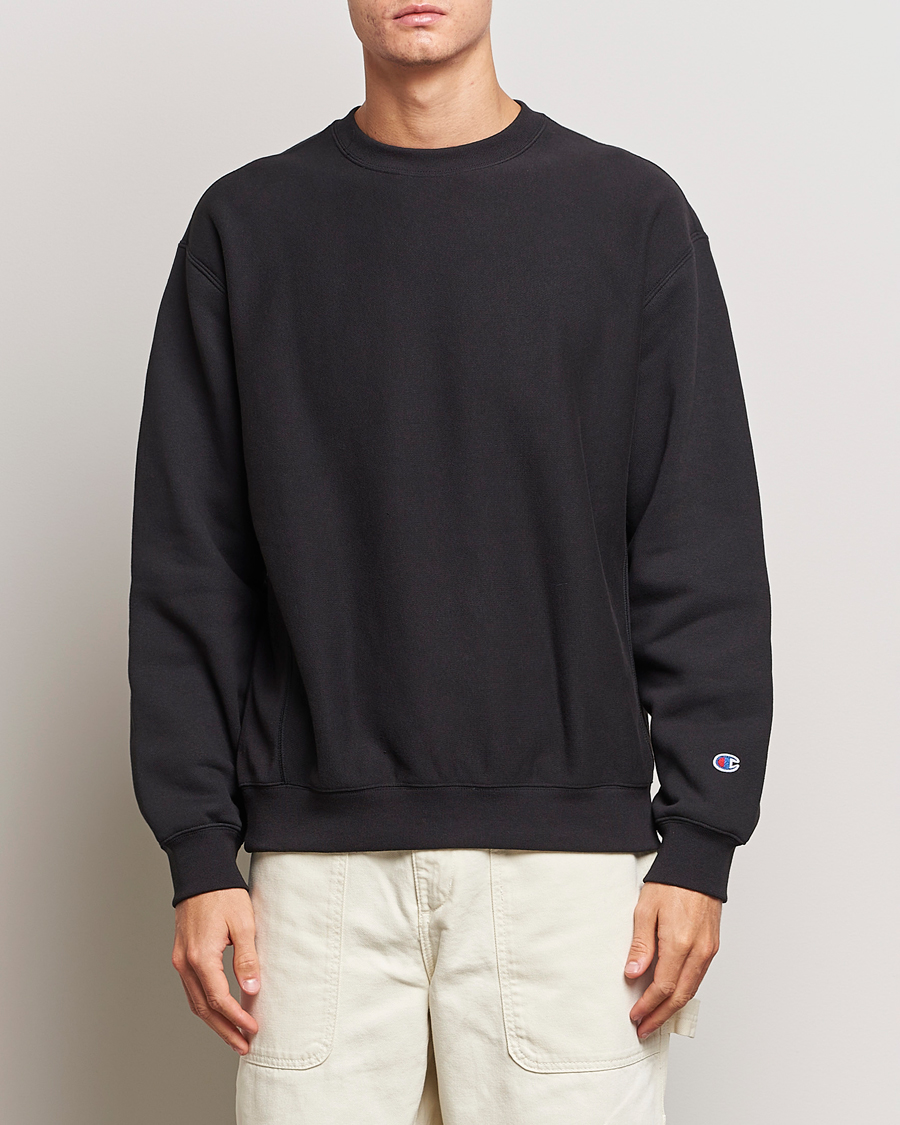 Herren | Champion | Champion | Reverse Weave Soft Fleece Sweatshirt Black Beauty