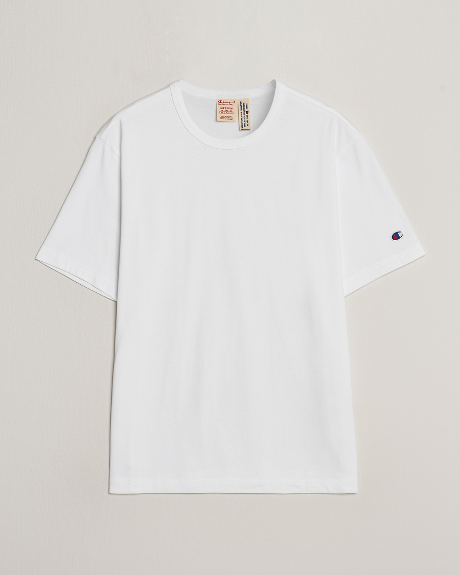 Herren | T-Shirts | Champion | Jersey Crew Neck T-shirt White