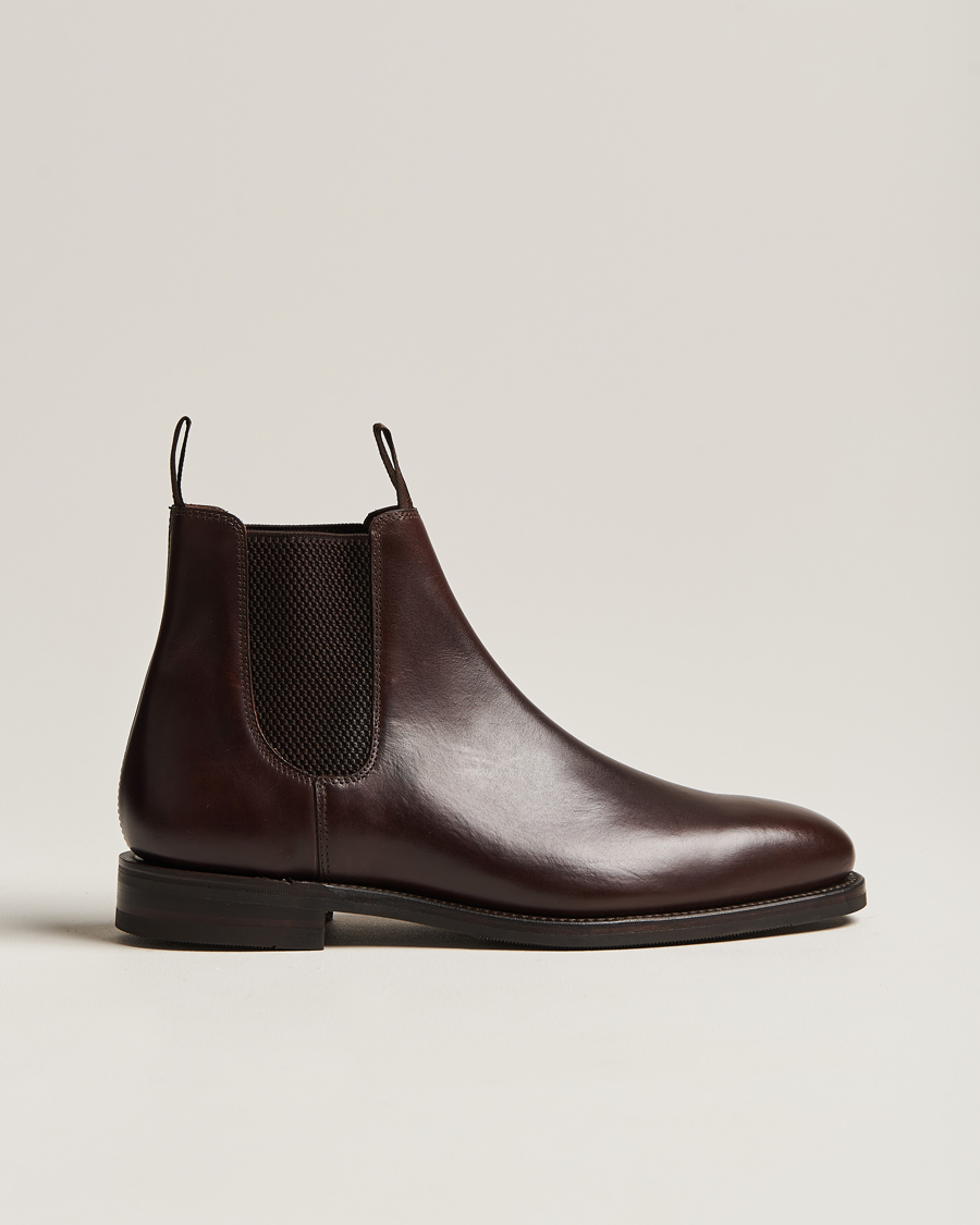 Herren | Boots | Loake 1880 | Emsworth Chelsea Boot Dark Brown Leather