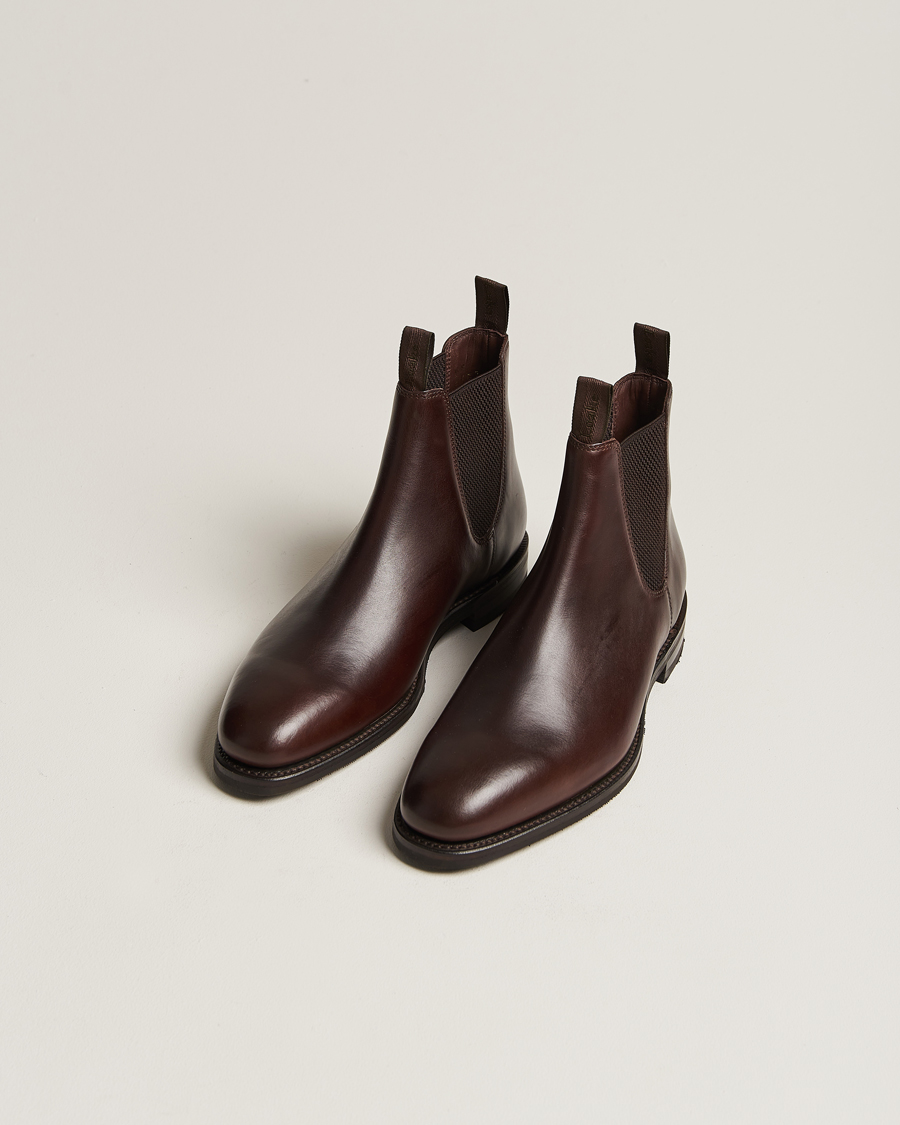 Herren |  | Loake 1880 | Emsworth Chelsea Boot Dark Brown Leather