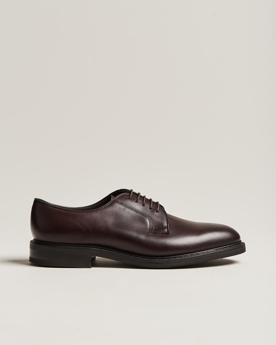 Herren | Schuhe | Loake 1880 | Leyburn Derby Dark Brown Oiled