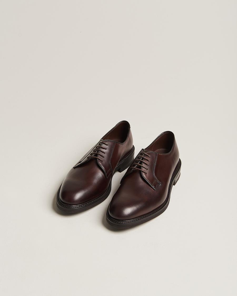 Herren | Schuhe | Loake 1880 | Leyburn Derby Dark Brown Oiled