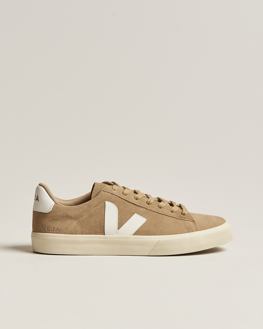 Herren | Sneaker | Veja | Campo Suede Sneaker Dune White