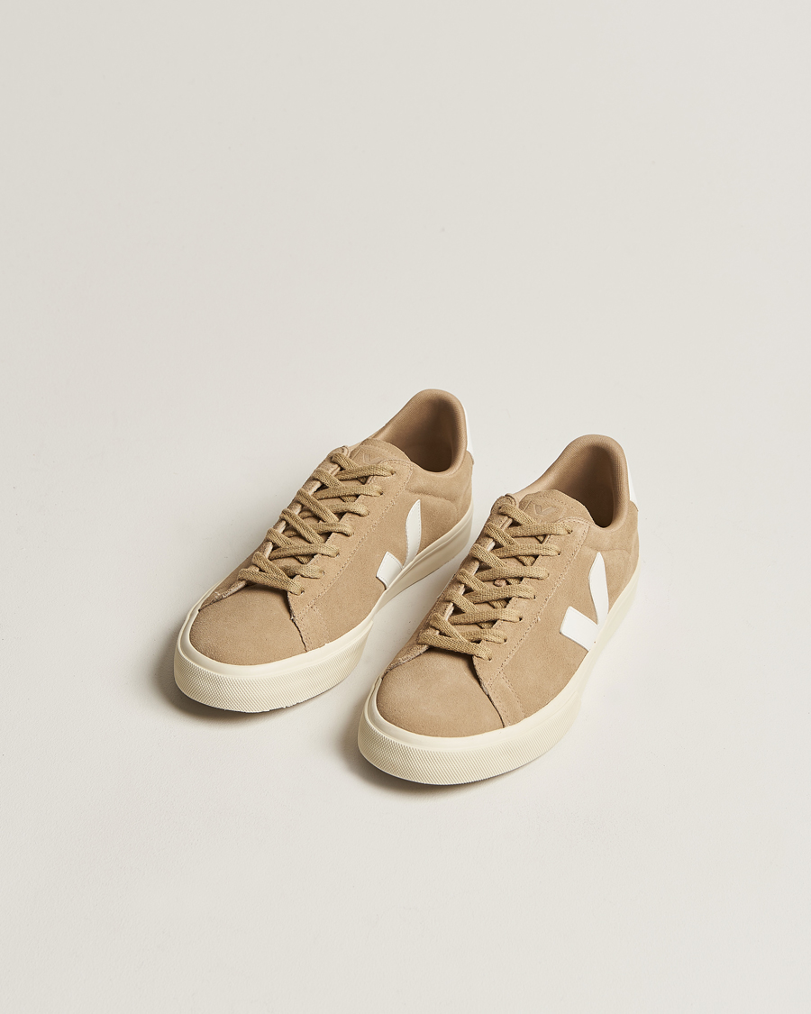Herren | Sneaker | Veja | Campo Suede Sneaker Dune White