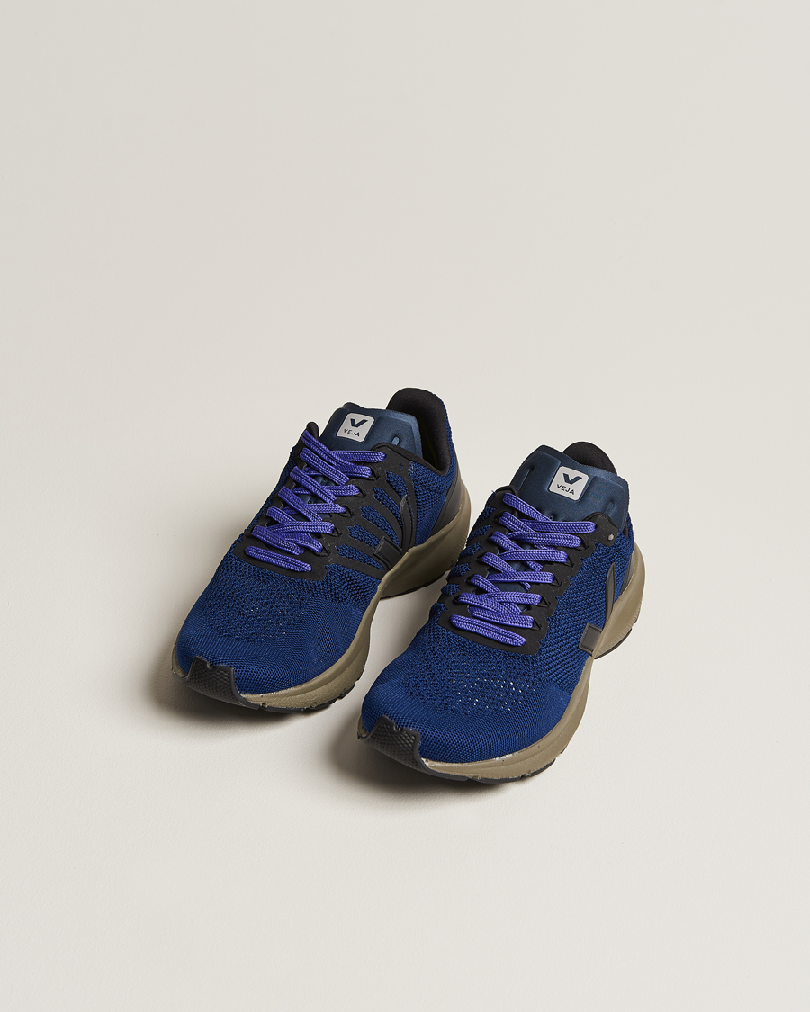 Herren | Veja Running Marlin Vegan V-Knit Running Sneaker Nil Black | Veja Running | Marlin Vegan V-Knit Running Sneaker Nil Black
