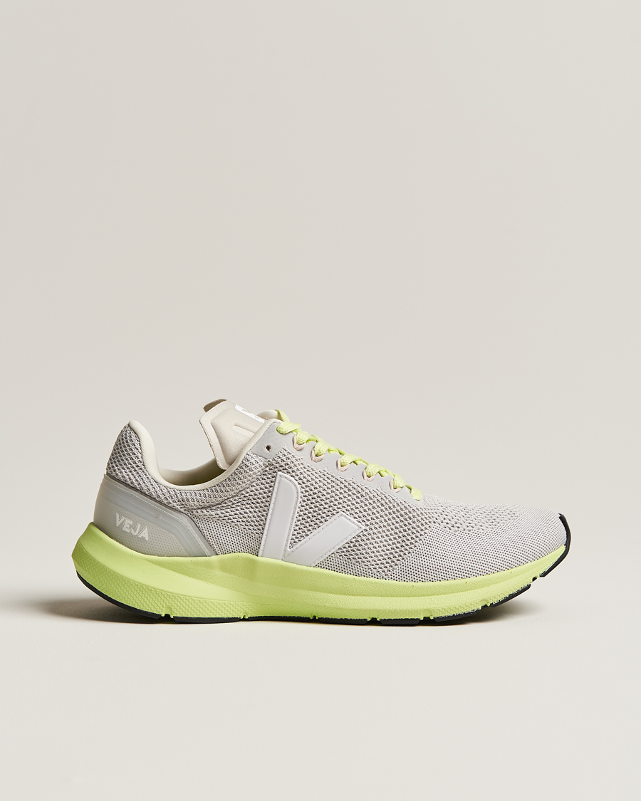 Herren | Veja Running Marlin Vegan V-Knit Running Sneaker Chalk White | Veja Running | Marlin Vegan V-Knit Running Sneaker Chalk White
