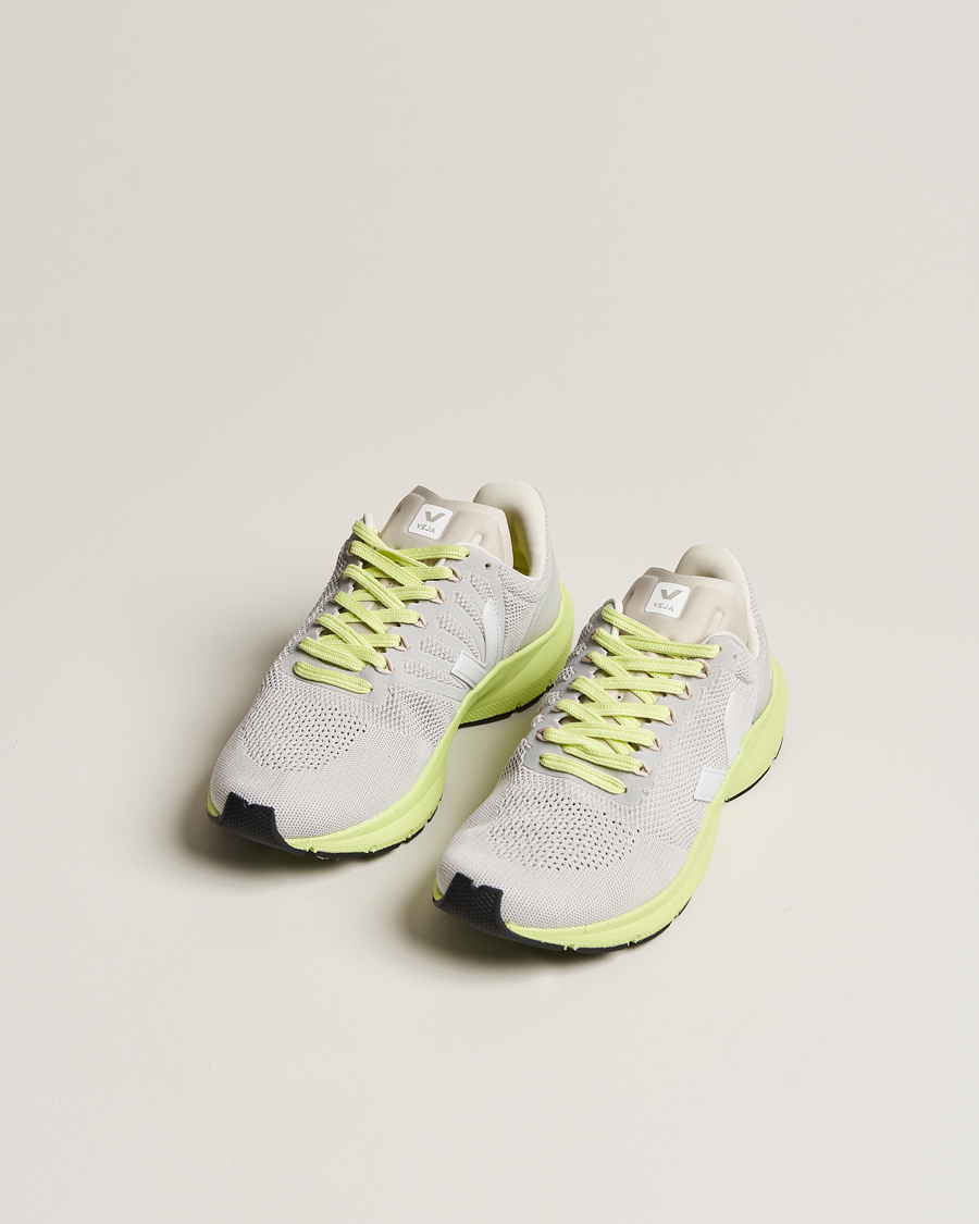 Herren | Veja Running Marlin Vegan V-Knit Running Sneaker Chalk White | Veja Running | Marlin Vegan V-Knit Running Sneaker Chalk White