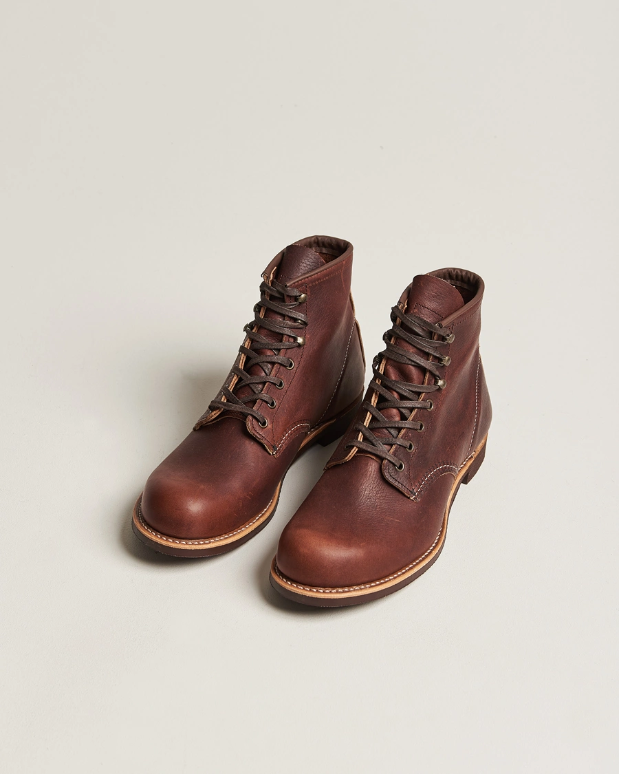 Herren | Handgefertigte Schuhe | Red Wing Shoes | Blacksmith Boot Briar Oil Slick Leather