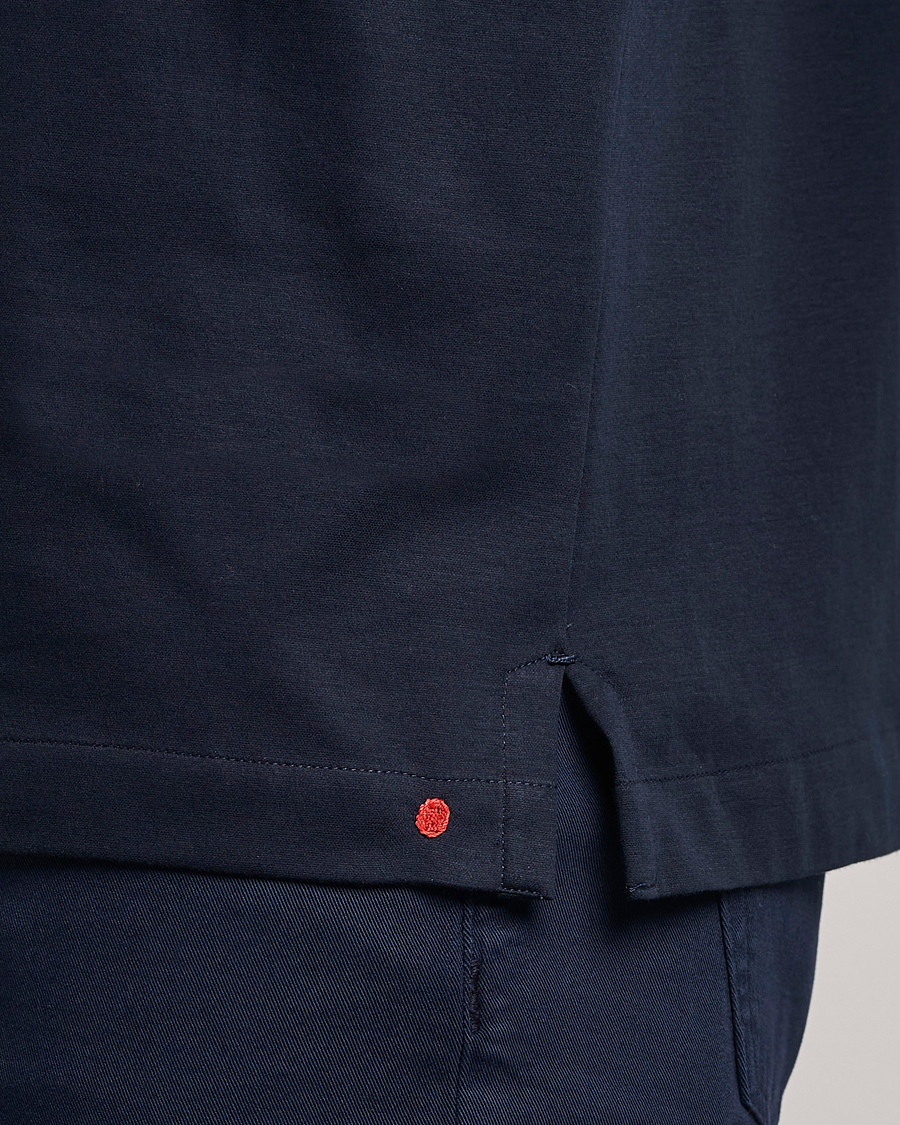Herren | Hemden | Kiton | Popover Shirt Navy