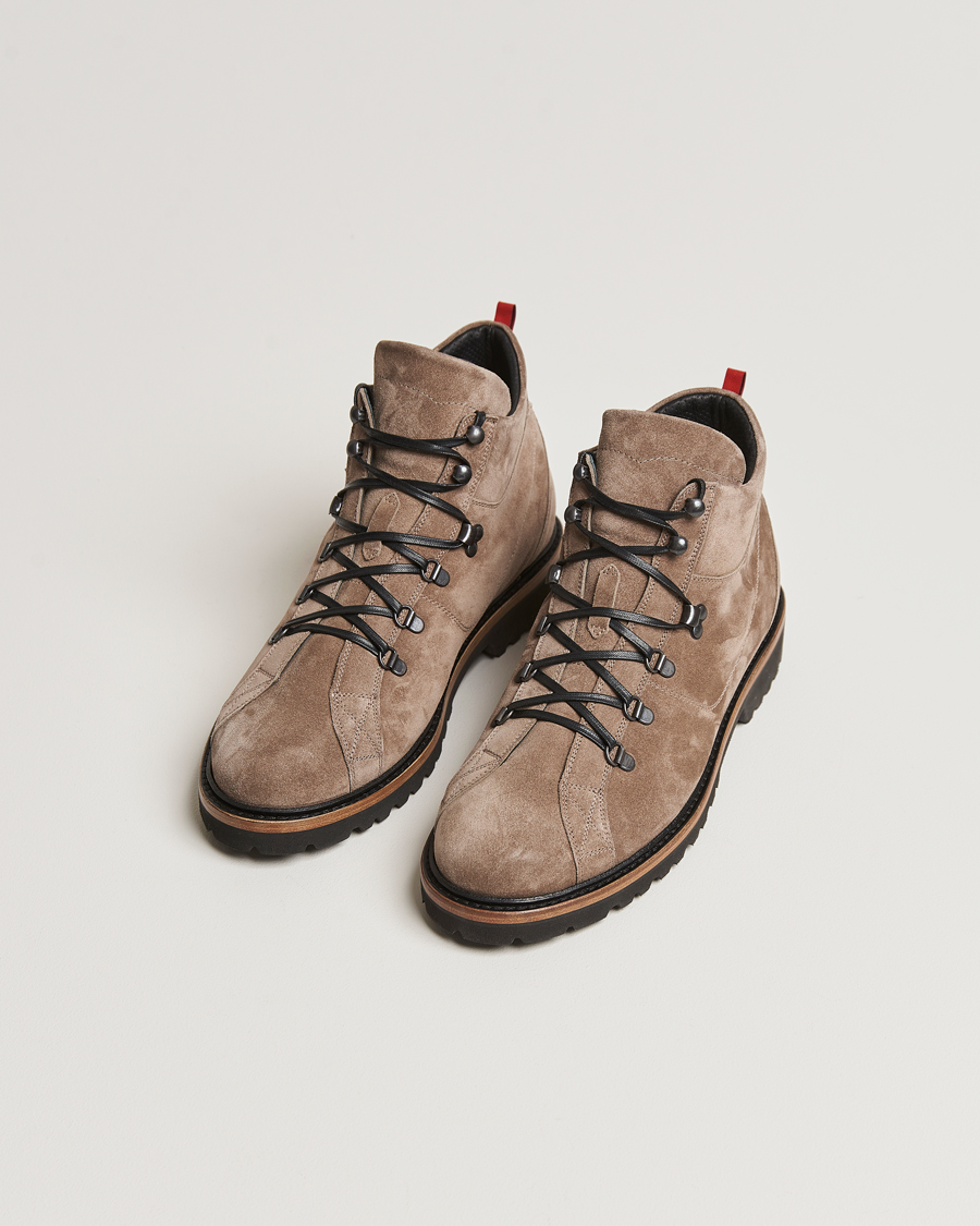 Herren |  | Kiton | St Moritz Winter Boots Taupe Suede