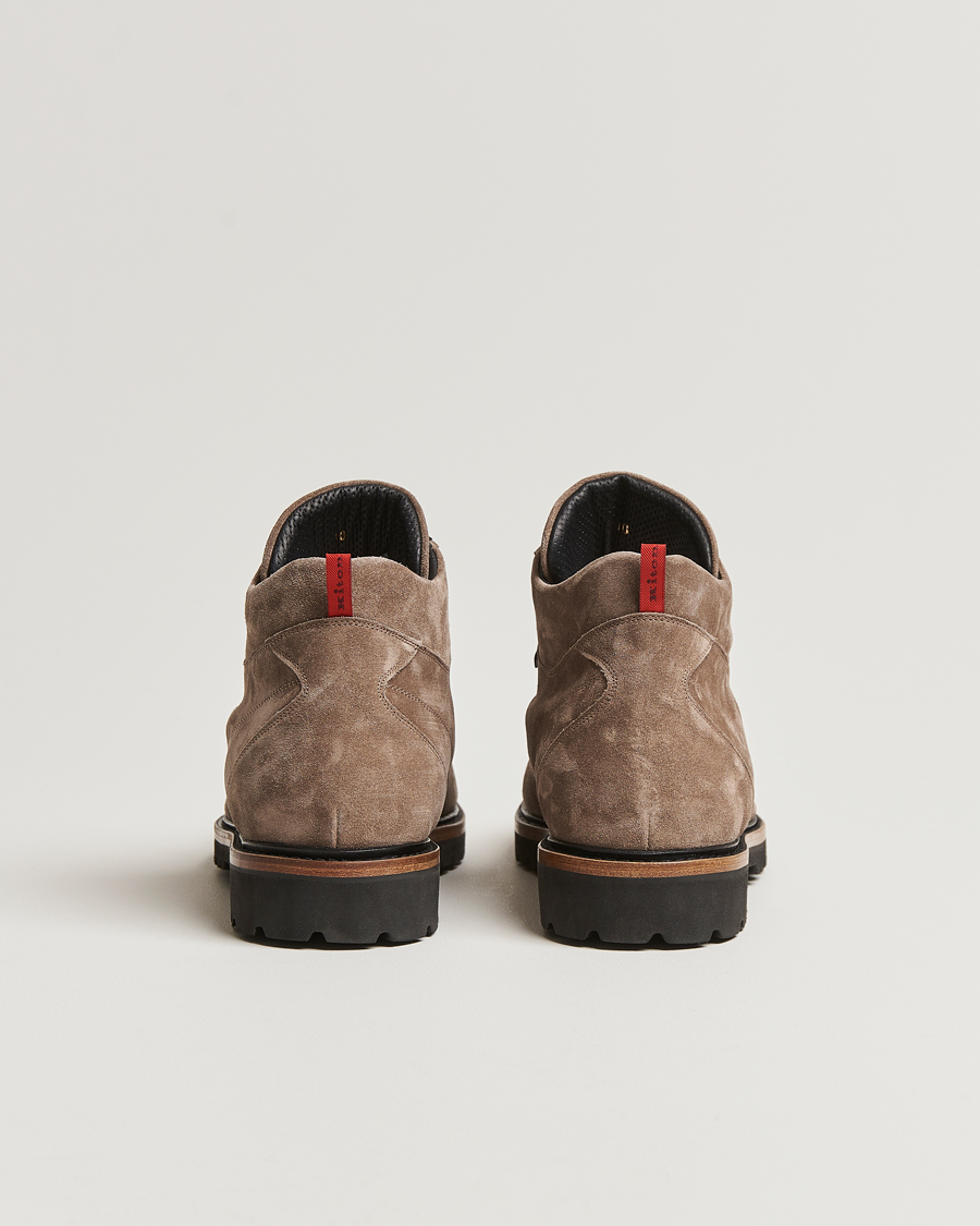Herren | Kiton St Moritz Winter Boots Taupe Suede | Kiton | St Moritz Winter Boots Taupe Suede