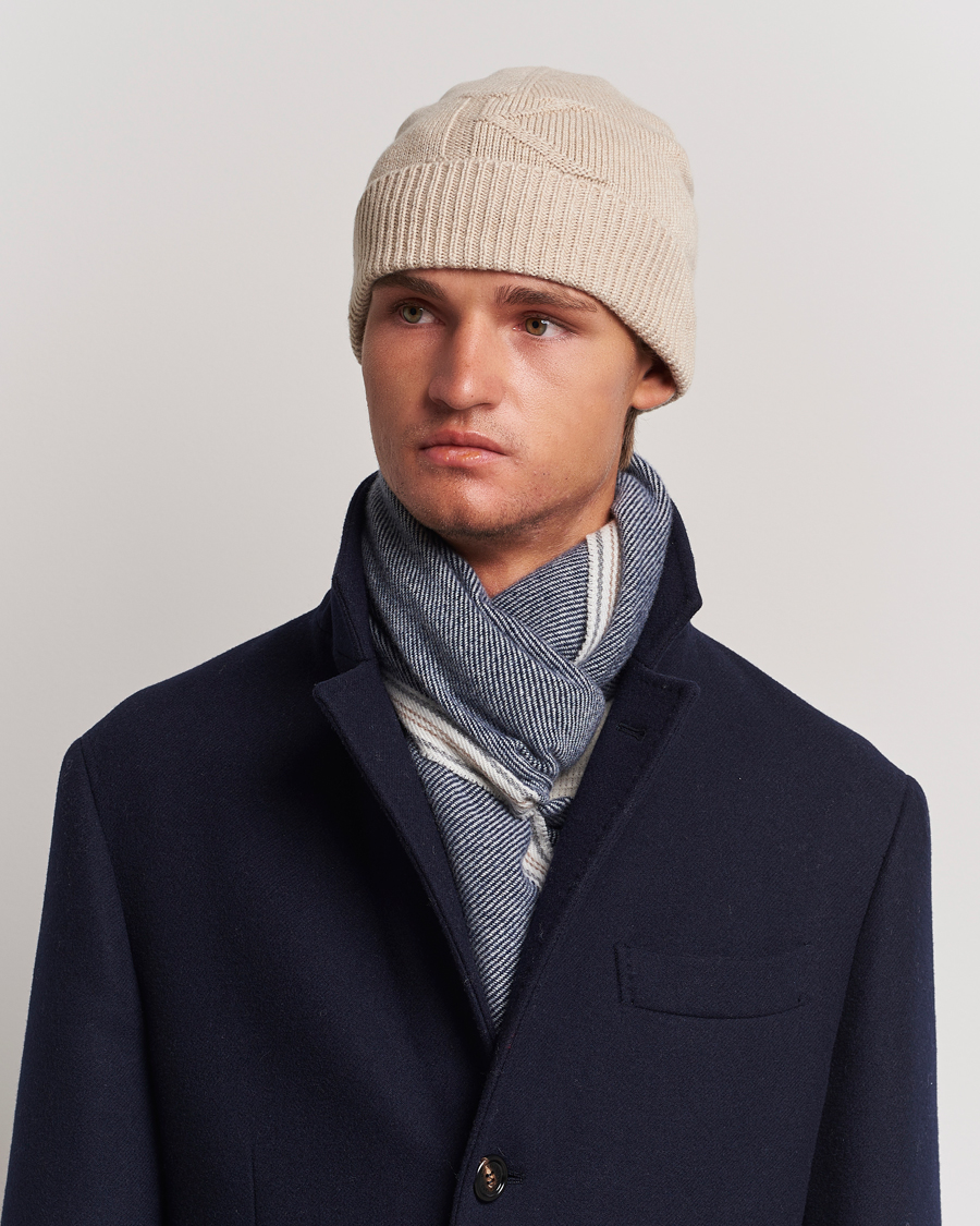 Herren | Kiton | Kiton | Cashmere Beanie Beige