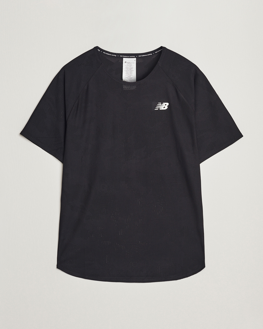 Herren | T-Shirts | New Balance Running | Q Speed Jacquard T-Shirt Black