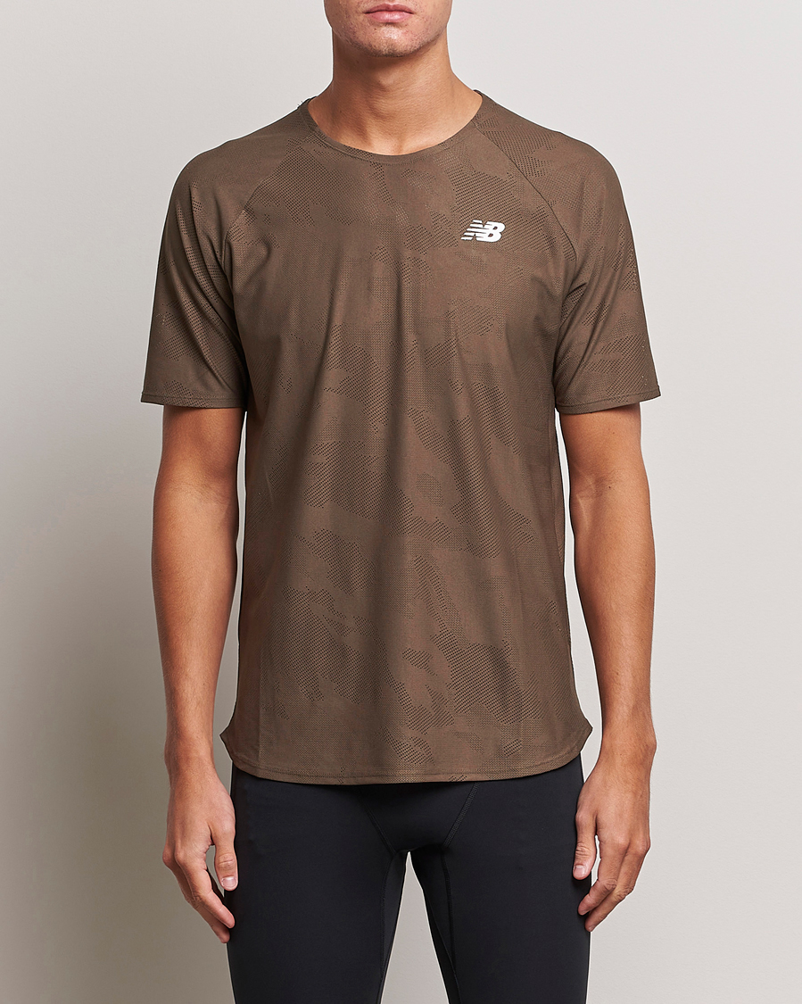 Herren | Sport | New Balance Running | Q Speed Jacquard T-Shirt Dark Mushroom