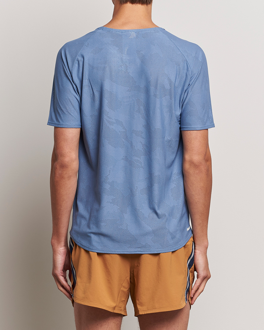 Herren | T-Shirts | New Balance Running | Q Speed Jacquard T-Shirt Mercury Blue