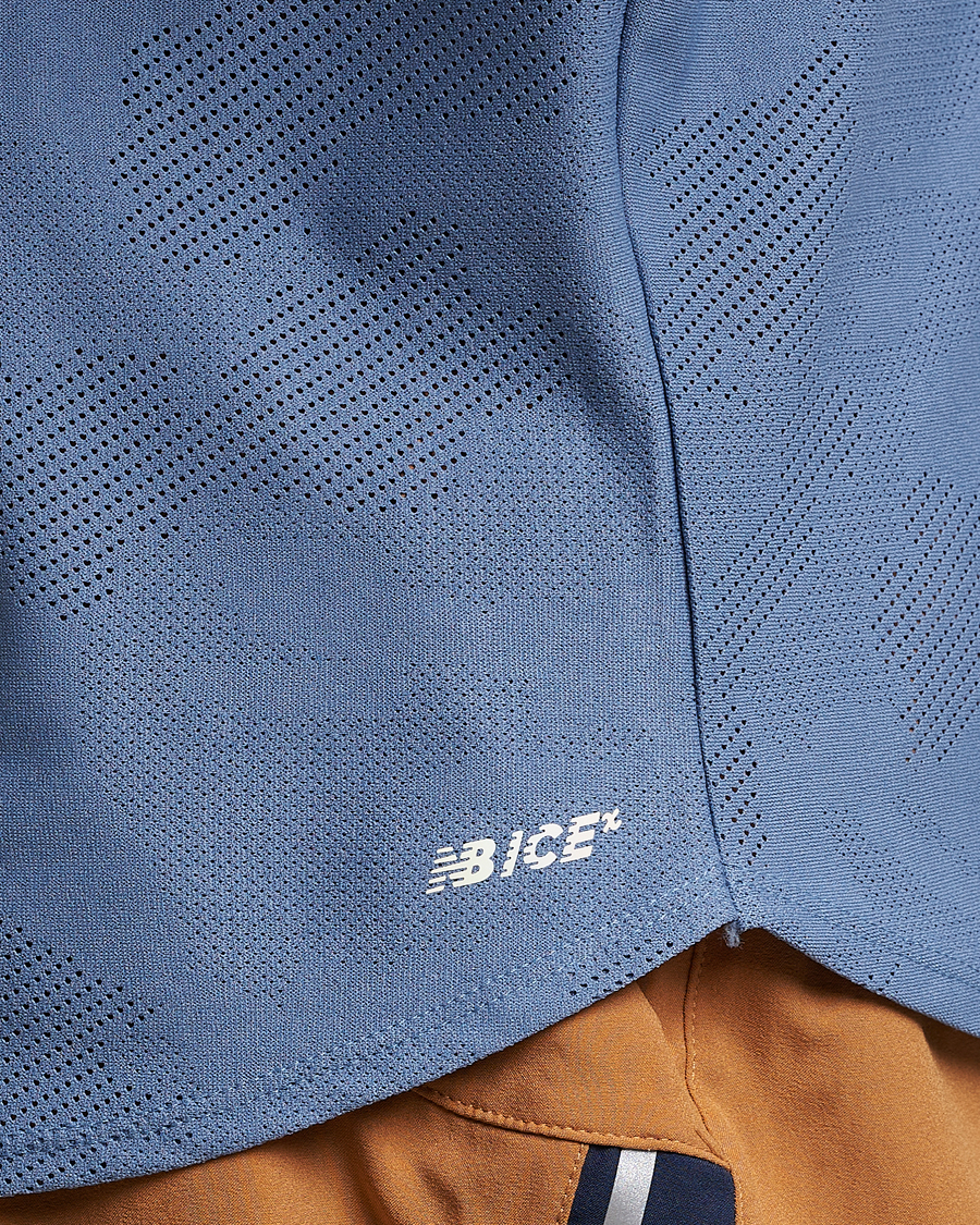 Herren | T-Shirts | New Balance Running | Q Speed Jacquard T-Shirt Mercury Blue