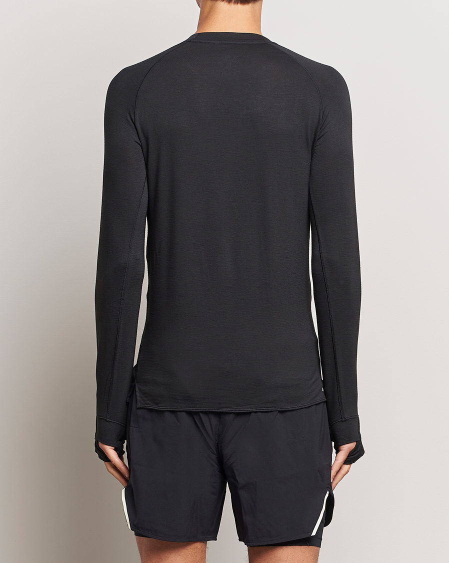 Herren | T-Shirts | New Balance | Running Q Speed Jacquard Long Sleeve T-Shirt Black