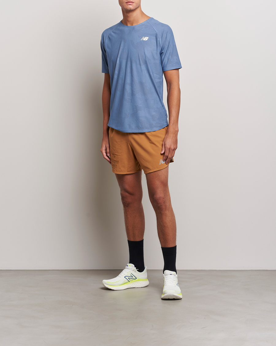 Herren | Shorts | New Balance Running | Impact Run 5 Inch Shorts Tobacco