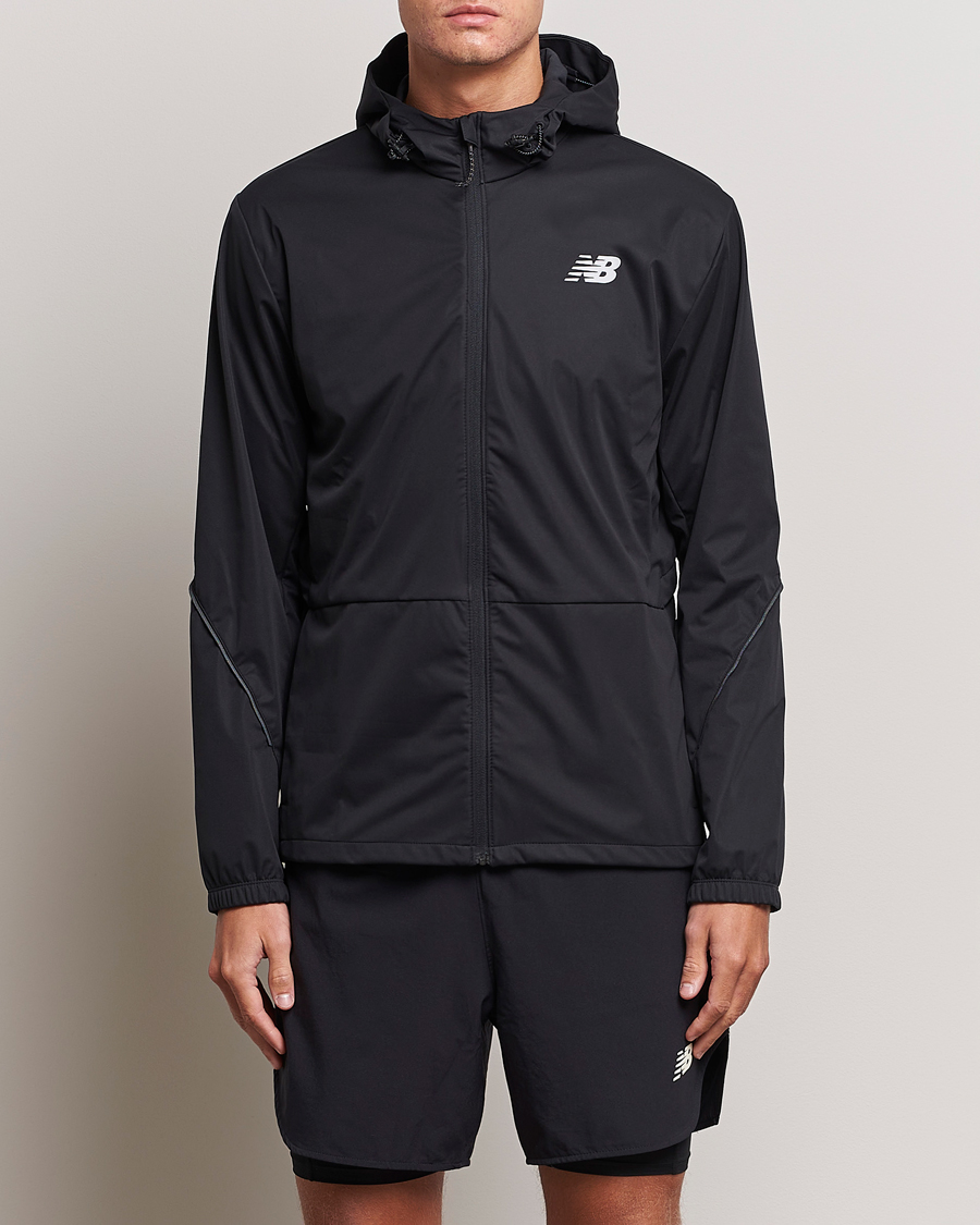 Herren | Regenjacken | New Balance Running | Impact Run Water Defy Jacket Black