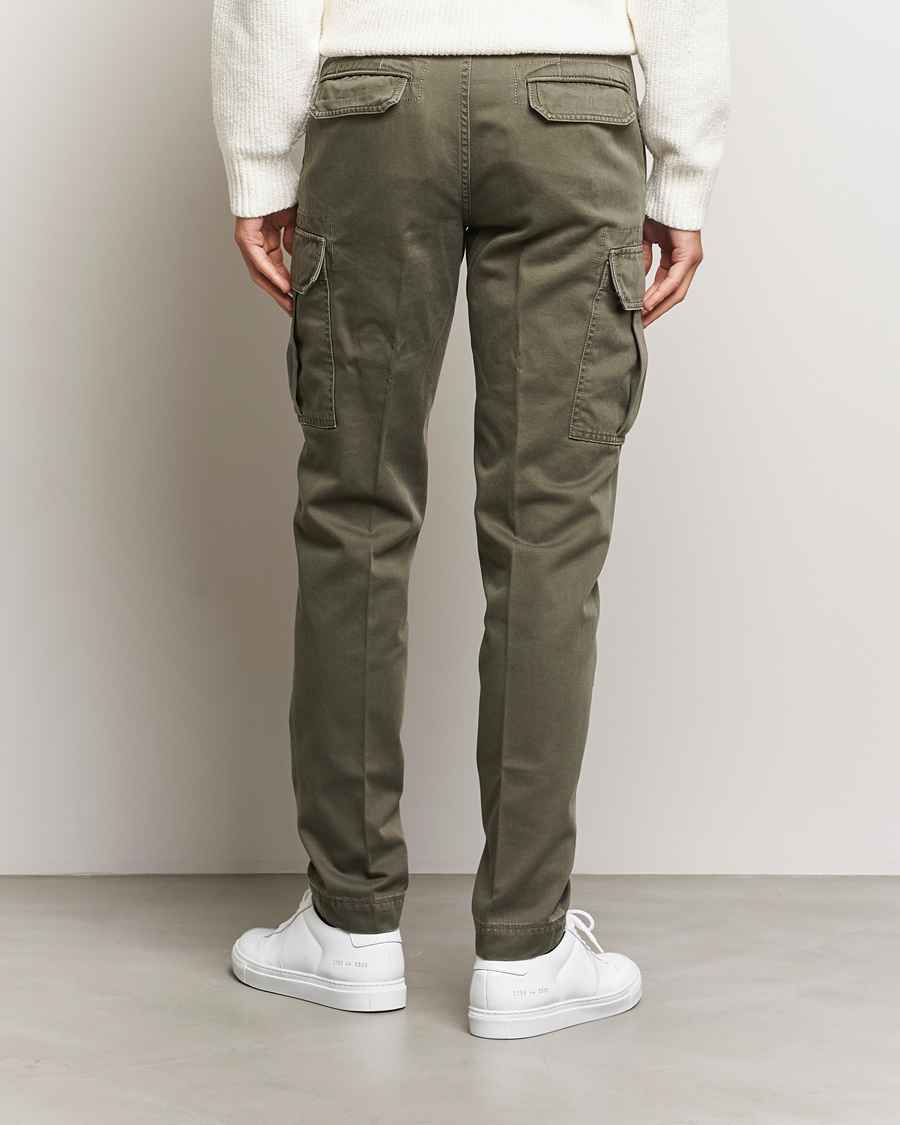 Herren | Hosen | Incotex | Slim Fit Cargo Pants Military