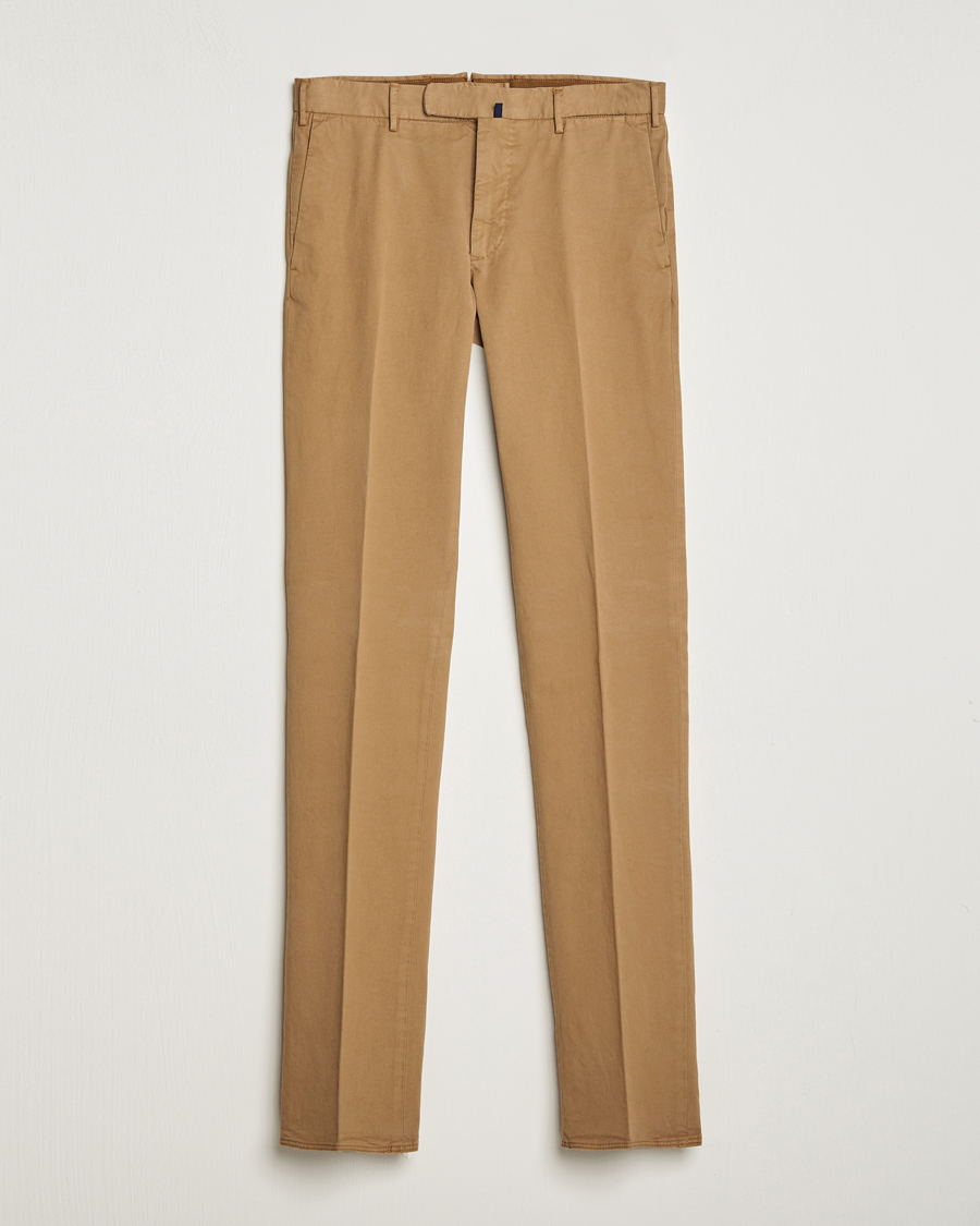 Herren | Hosen | Incotex | Slim Fit Cotton Stretch Chinos Beige
