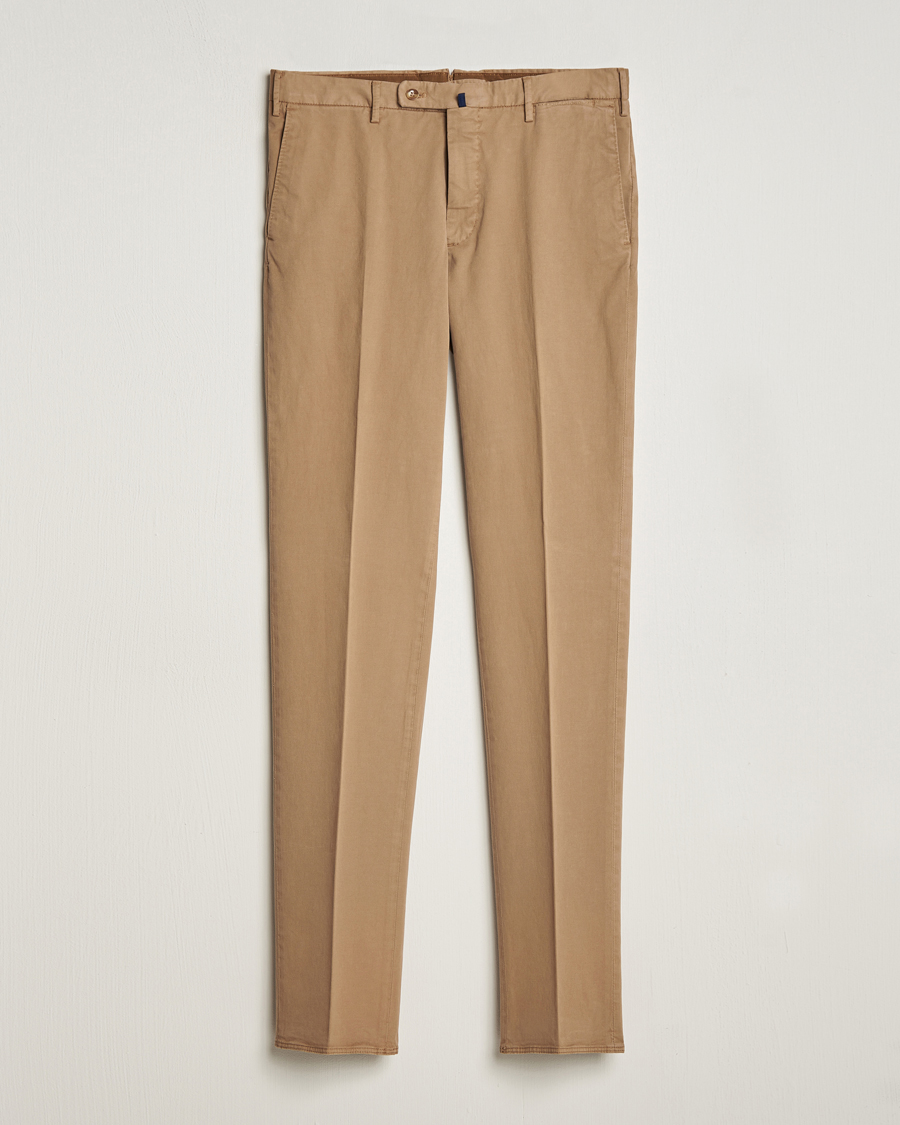 Herren | Hosen | Incotex | Regular Fit Cotton Chinos Beige