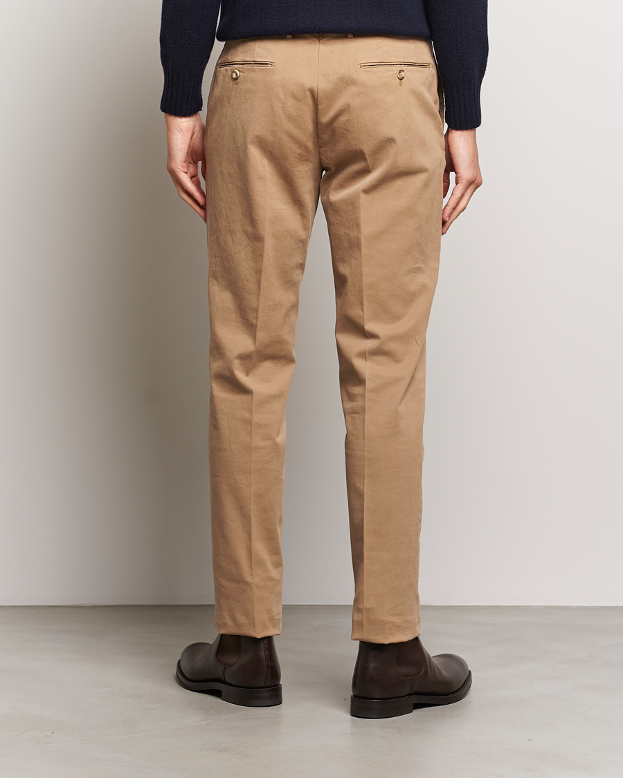 Herren | Hosen | Incotex | Regular Fit Cotton Chinos Beige