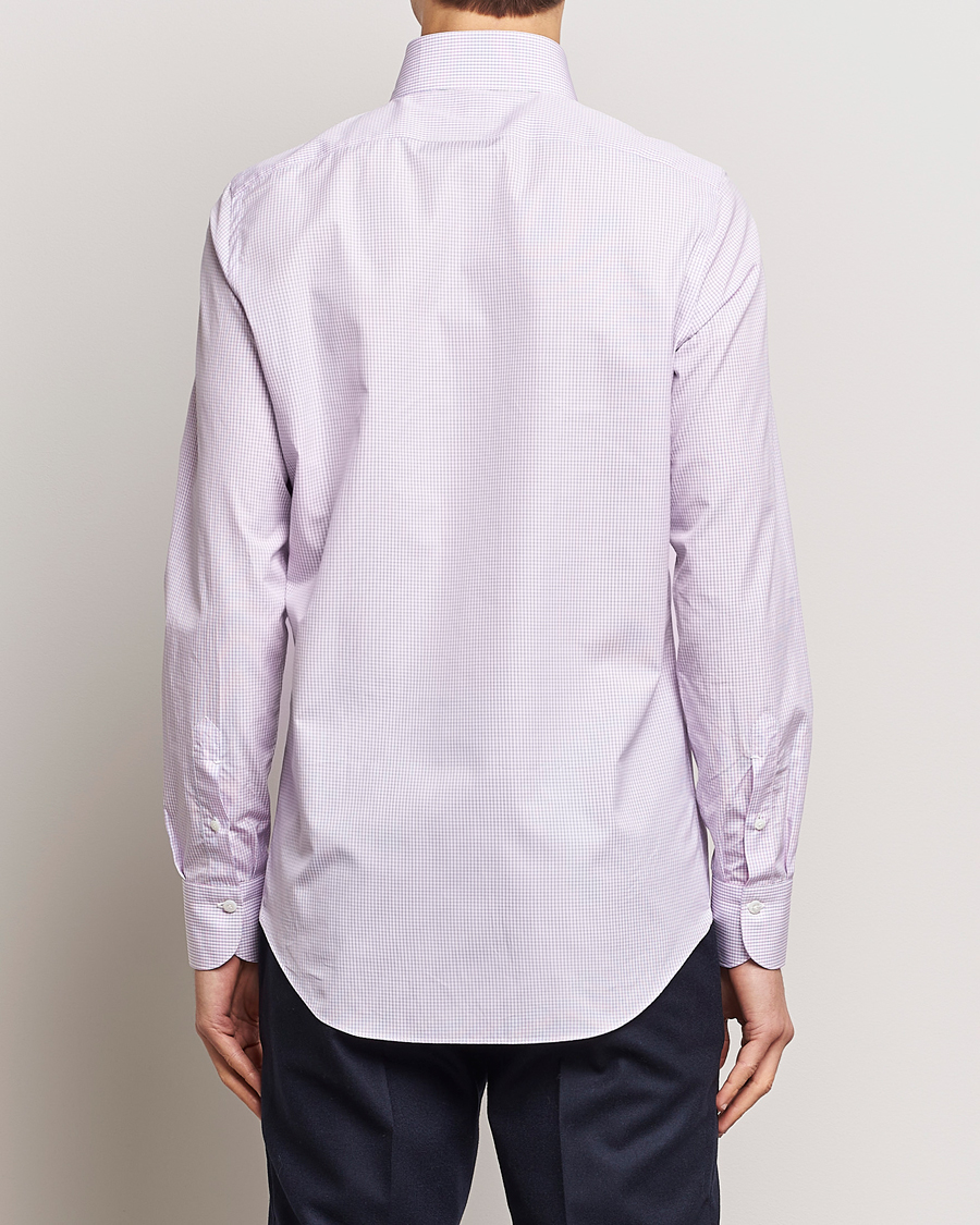 Herren | Hemden | Finamore Napoli | Milano Slim Giza 170 Button Down Shirt Pink