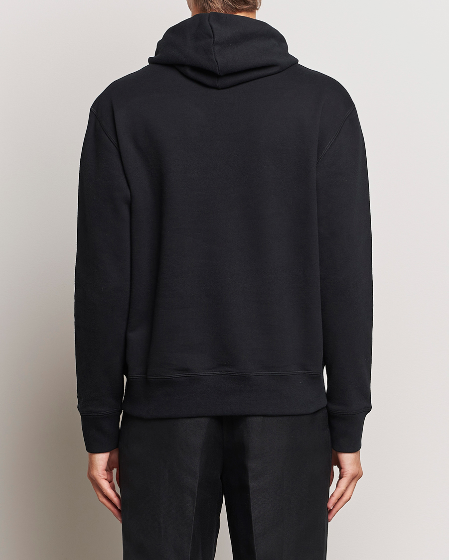 Herren | Pullover | Ralph Lauren Purple Label | Luxury Fleece Bear Hoodie Black
