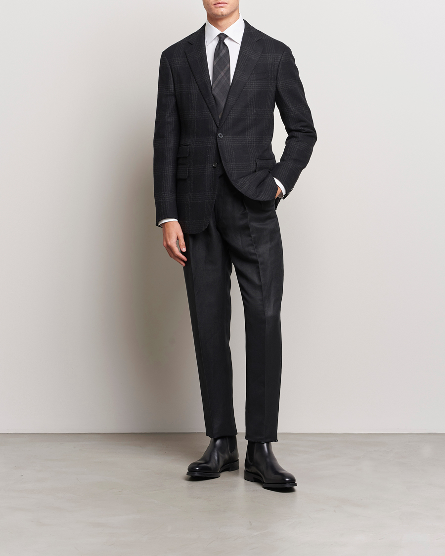 Herren | Sakkos | Ralph Lauren Purple Label | Breasted Sportscoat Black
