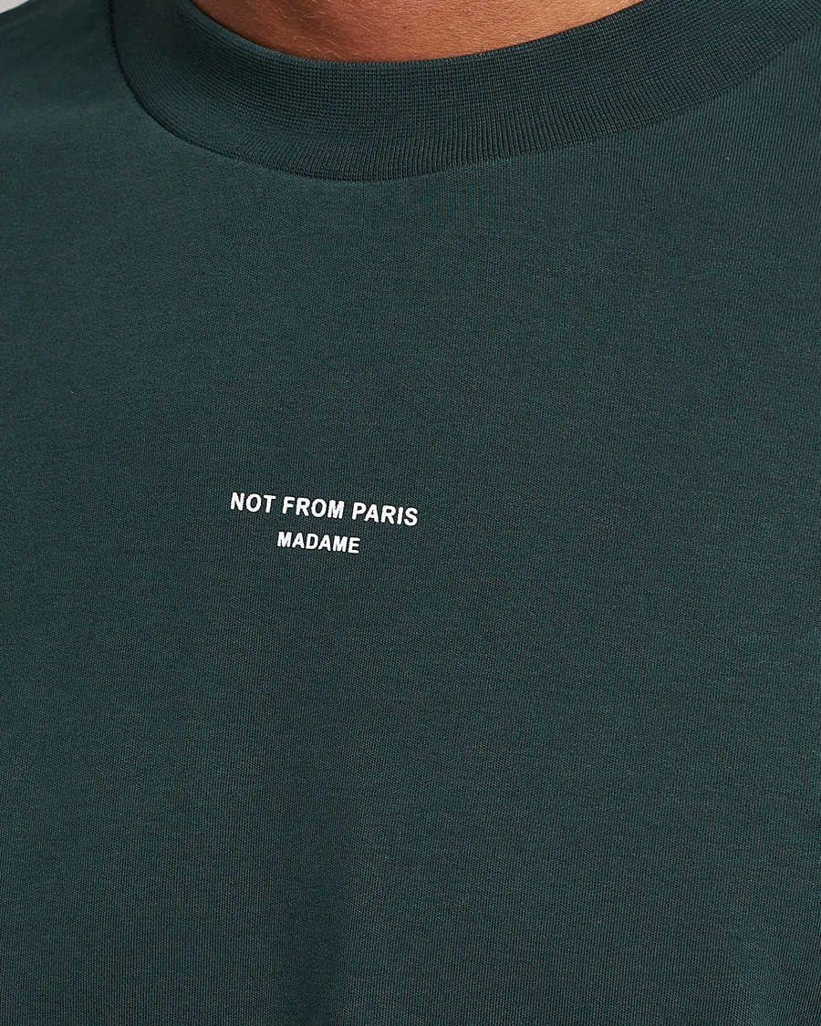 Herren | T-Shirts | Drôle de Monsieur | Classic NFPM T-Shirt Dark Green
