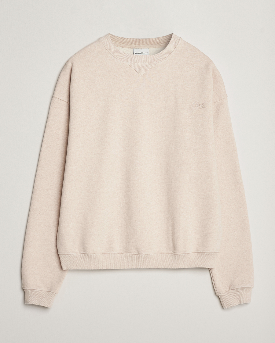 Herren | Pullover | Drôle de Monsieur | Signature Sweatshirt Beige