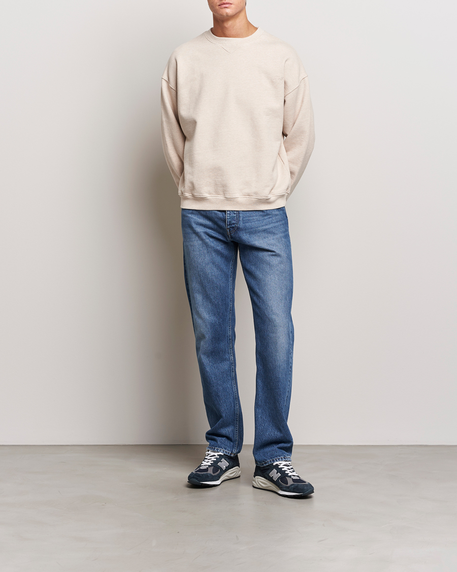 Herren | Pullover | Drôle de Monsieur | Signature Sweatshirt Beige