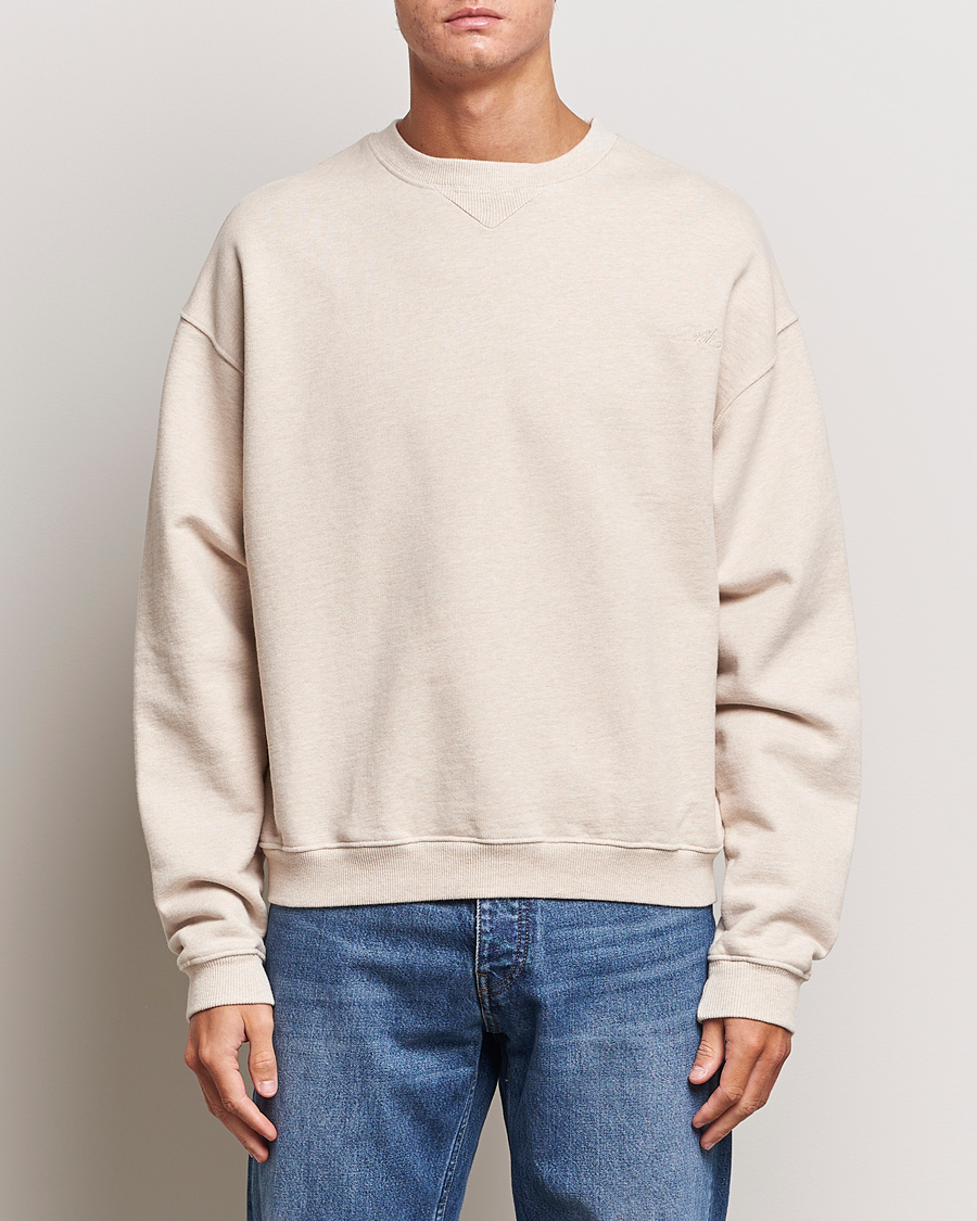 Herren | Sweatshirts | Drôle de Monsieur | Signature Sweatshirt Beige