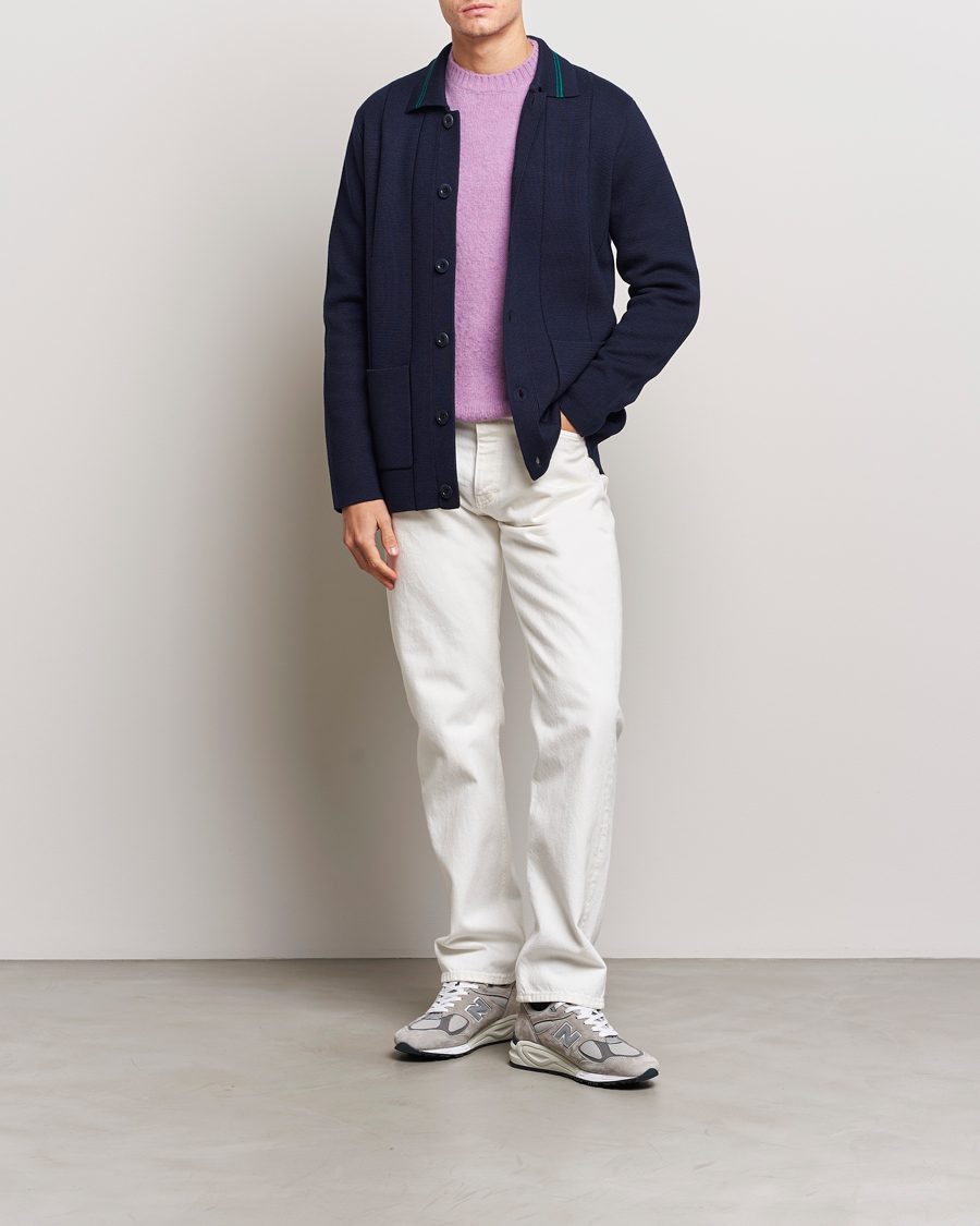 Herren | Pullover | Drôle de Monsieur | Cardigan Jacket Navy