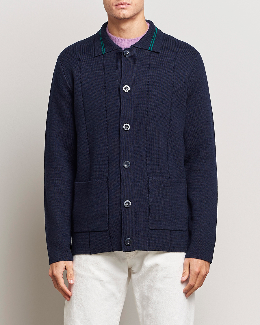 Herren |  | Drôle de Monsieur | Cardigan Jacket Navy