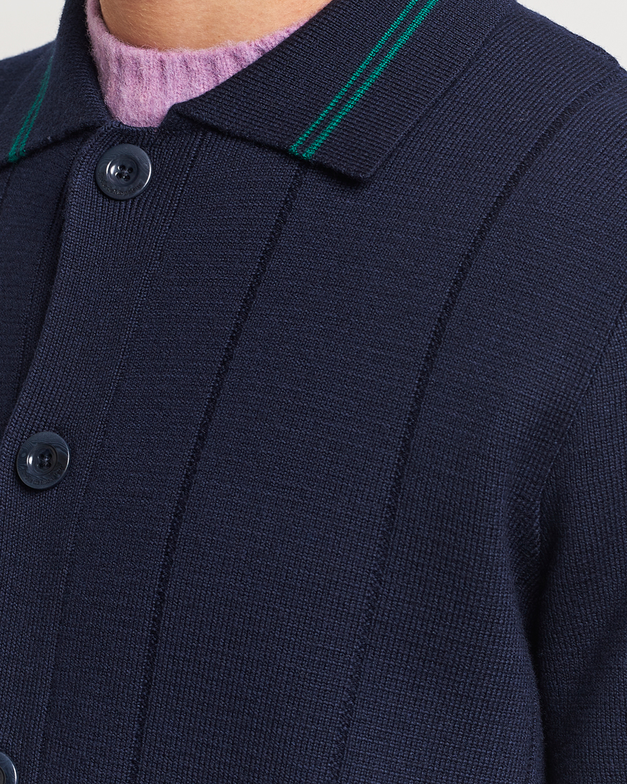 Herren | Pullover | Drôle de Monsieur | Cardigan Jacket Navy