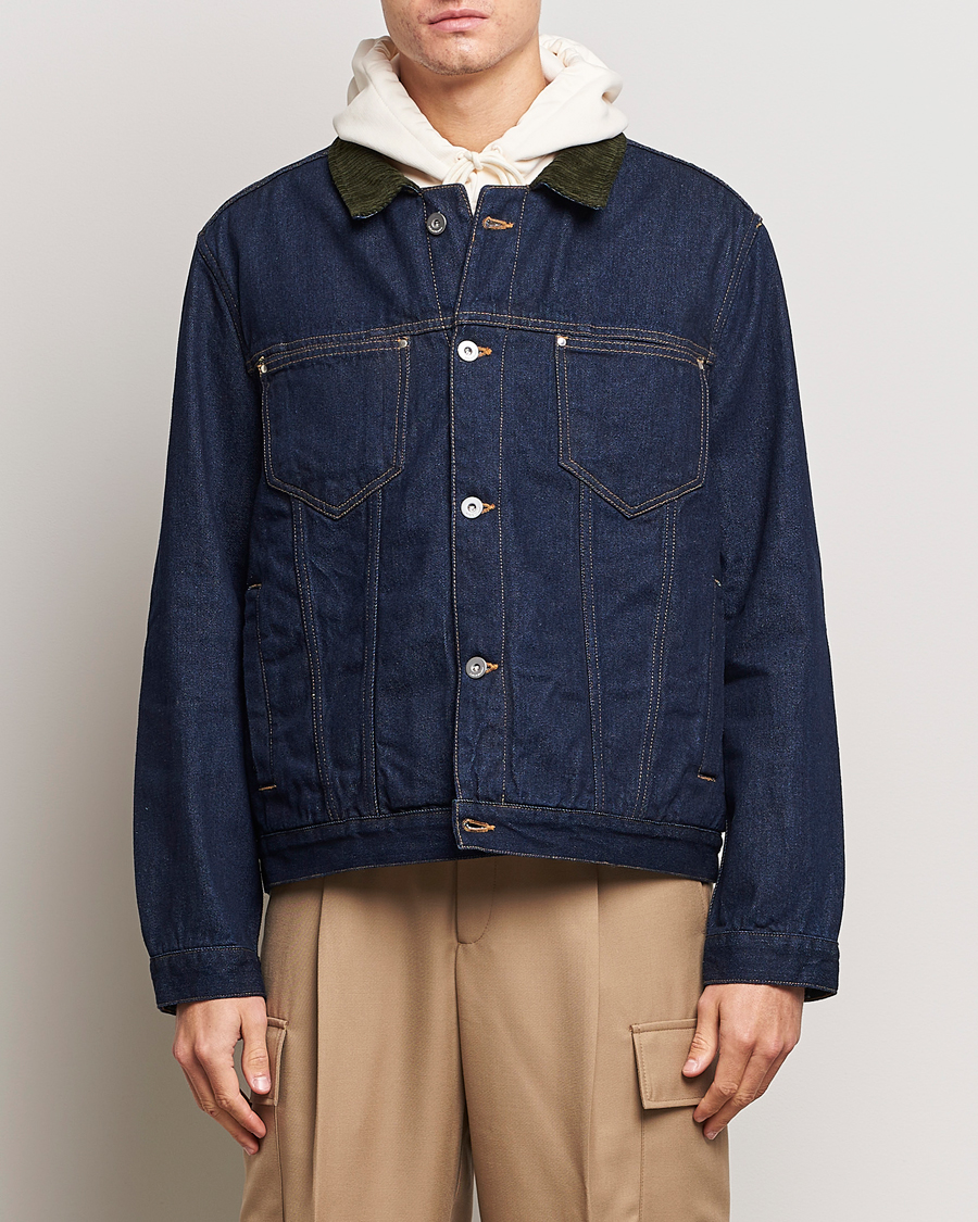 Herren | Jacken | Drôle de Monsieur | Jean Brut Jacket Navy