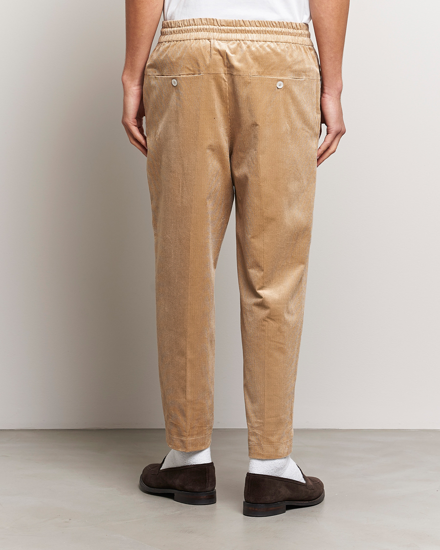 Herren | Hosen | Drôle de Monsieur | Drawstring Corduroy Troursers Beige